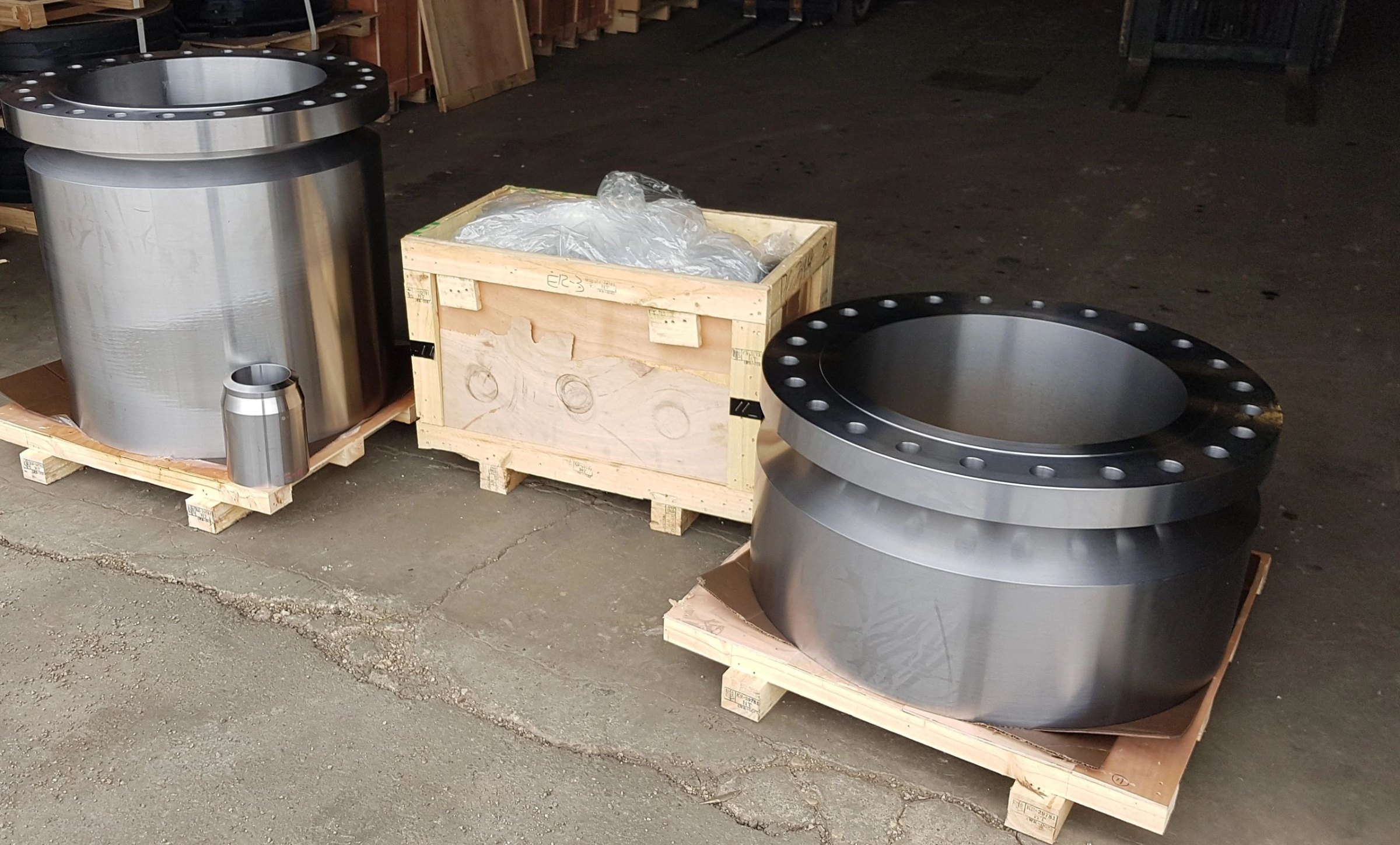 Large forged Type 2 nozzles ready to ship